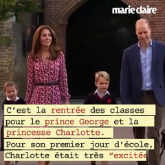 La princesse Charlotte et le prince George font leur rentrée