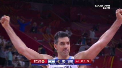 Coupe du Monde FIBA 2019 - 1/4 finale - Incroyable séquence de l'Argentine !