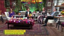 Veronica Castro anuncia su retiro. | Ventaneando