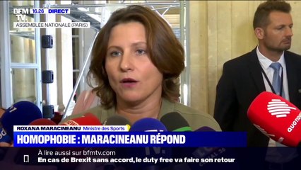 Roxana Maracineanu: "La position qu'a pris Noël Le Graët en faisant la différenciation entre homophobie et racisme est erronée"