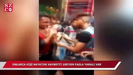 Скачать видео: Irak'ta izdiham: Onlarca ölü ve yaralı var