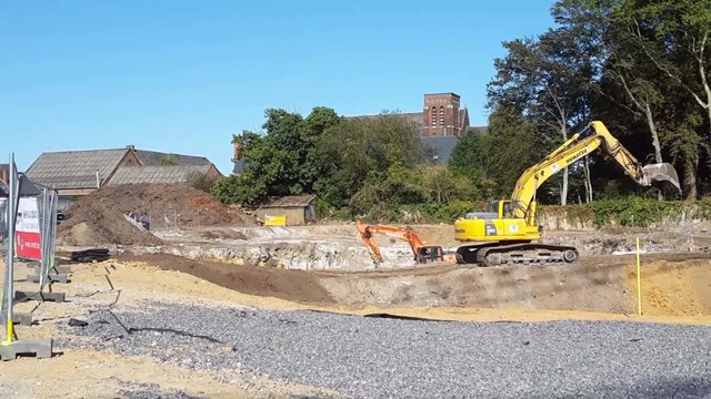 Soignies: la première pierre du futur nouveau quartier Arborescence a été posée