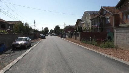 Gjini përuron një rrugë dhe inspekton projekte të tjera infrastrukturore-Lajme