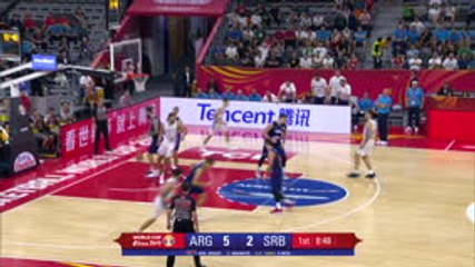 BASKETBALL: FIBA World Cup: Argentina 97-87 Serbia