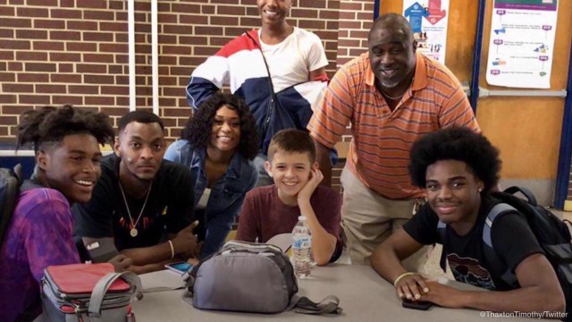 North Carolina Upperclassmen Make Freshman Boy Feel Welcome After He Spent His First Day in High School Eating Lunch Alone