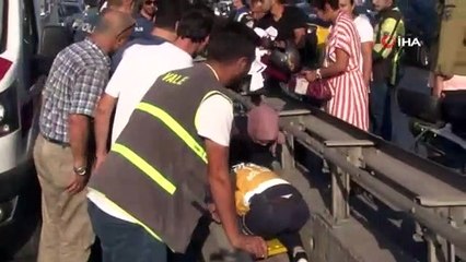 İstanbul’da trafiği kilitleyen kaza