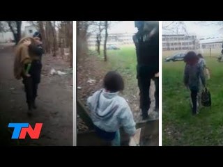 Un superhéroe de 8 años: un nene pidió ayuda en la facultad porque golpeaban a su mamá