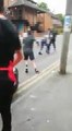 Mobile phone footage of the moment Blazej Albin carried out knife attack on rival during street fight on Lower York Street, Wakefield.