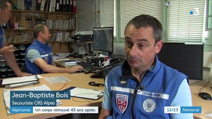 Le corps retrouvé dans un glacier pourrait appartenir à un jeune alpiniste disparu en 1976