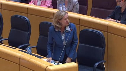 Maroto reaparece en el Senado cargando contra el "bloqueo político causado por el PSOE"