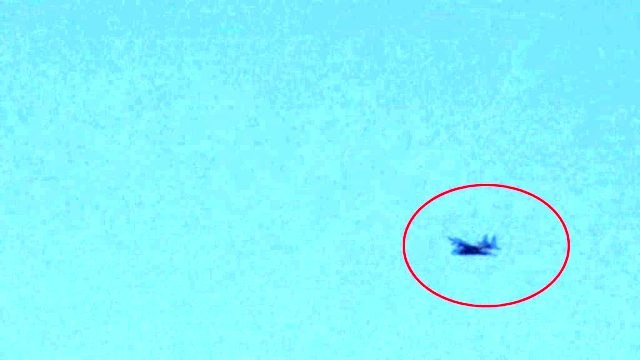 Suriye semalarında askeri kargo uçağı görüntülendi