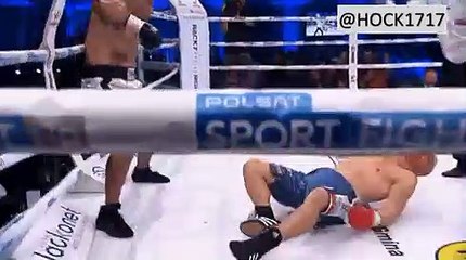Knockout of the day in Kaluszyn! Polish heavyweight Jacek Chruslicki 5-0, 3 KO’s with the knockout of Mateusz Cielepaia 1-1 boxing