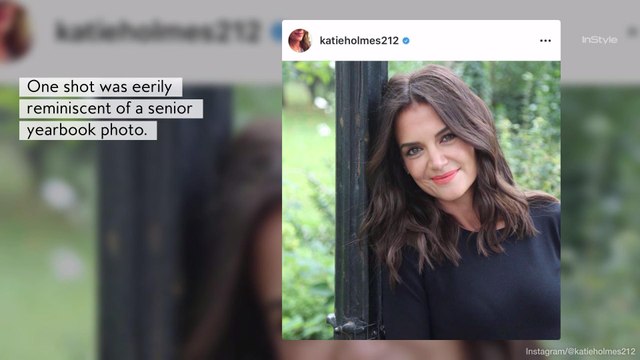 Katie Holmes’s Instagram Photo Session Is Giving Us Senior Portrait Vibes