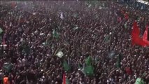 Multitudinaria concentración en Irán e Irak para la festividad de la Ashura