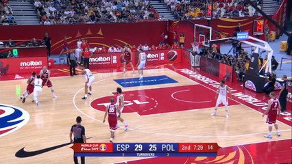 كرة سلة: كأس العالم: اسبانيا 90-78 بولندا
