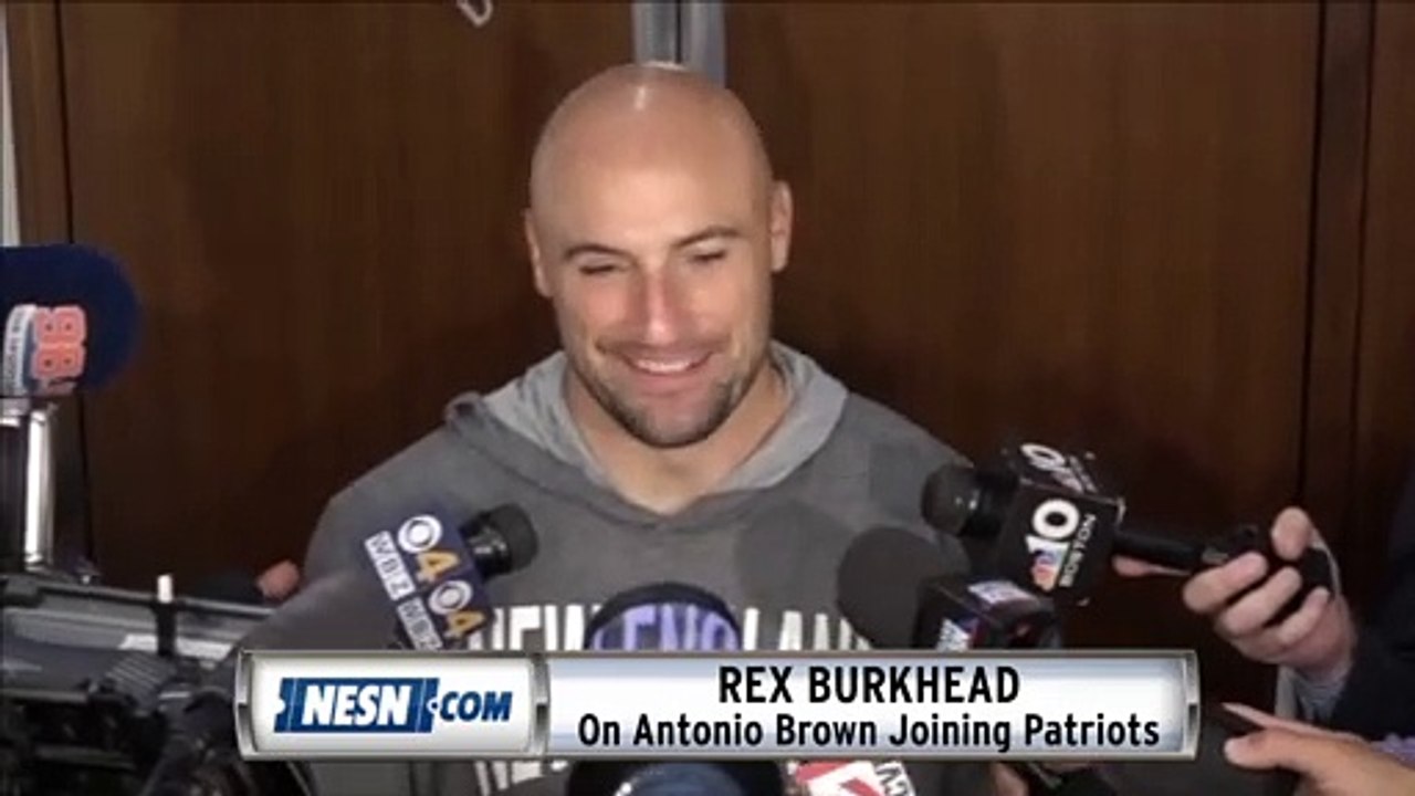 Rex Burkhead On Antonio Brown Joining Patriots