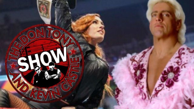 Ric Flair VS WWE & Becky Lynch Over The Man