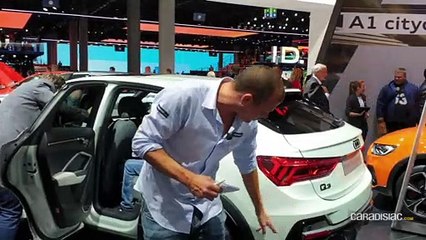 Audi Q3 sportback en direct du salon de Francfort
