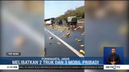 Lagi, Kecelakaan Terjadi di Tol Cipularang KM 91