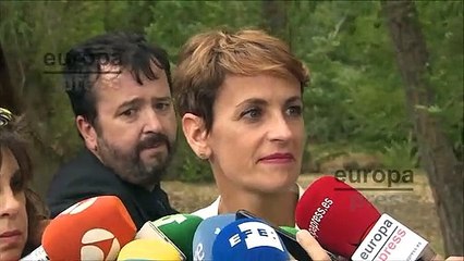Declaraciones de María Chivite tras su encuentro con el rey en La Zarzuela