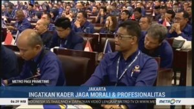 Partai NasDem Ingatkan Kader Jaga Profesionalitas dan Moralitas