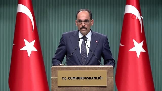 Cumhurbaşkanlığı Sözcüsü Kalın: Münbiç'tekine benzer bir oyalama, bir dikkat dağıtıma, bir hedef...
