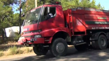 Ayvalık ilçesinde çıkan orman yangını kontrol altına alındı - BALIKESİR