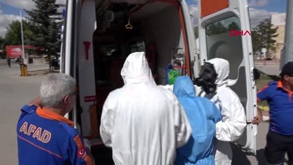 Sivas'ta, deprem ve kbrn tatbikatı gerçeği aratmadı