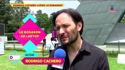 ¡Rodrigo Cachero fue víctima de robo!