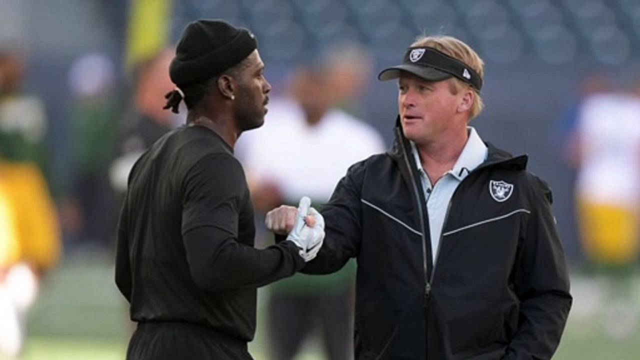 Jon Gruden Puts Nail In Coffin In Antonio Brown Saga With Fiery Statement
