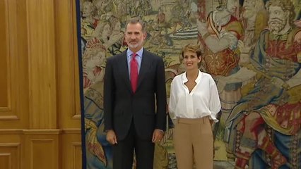 El Rey recibe en audiencia a Chivite y Díaz Ayuso
