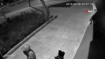 Elektrikli bisikleti kilidi ile birlikte böyle çaldı