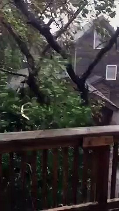 Cette maison s'en va, emportée par les inondations !