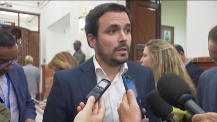 Garzón: "El PSOE no quiere negociar con Unidas Podemos"