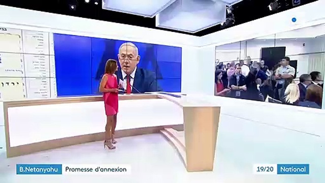 Israël : Netanyahou annonce sa volonté d'annexer une partie de la Cisjordanie