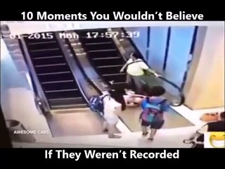 10 moments que vous n'auriez pas cru s'ils n'avaient pas été filmés.