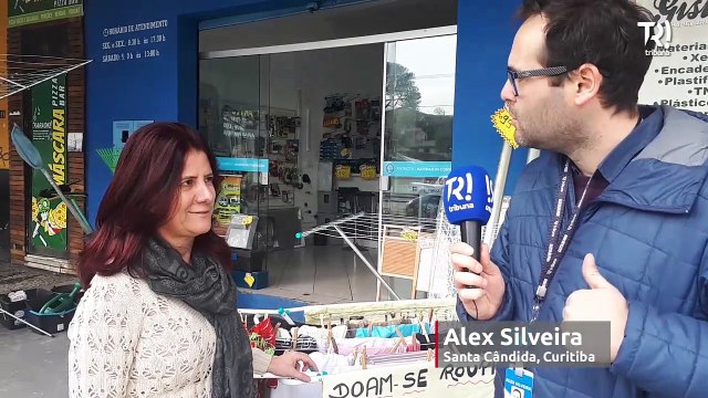 Varal do bem no Santa Cândida