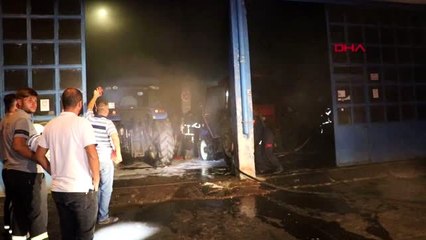 Keşan'da sanayi sitesinde korkutan yangın - 2