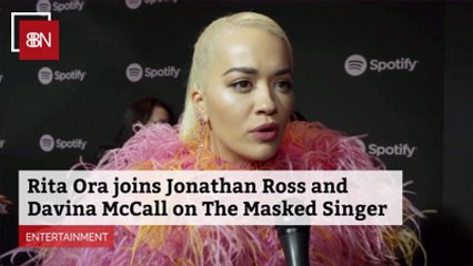 Rita Ora Joins Jonathan Ross And Davina McCall On 'The Masked Singer'