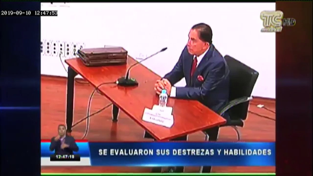 Termina la evaluación oral a jueces de la Corte Nacional de la Justicia