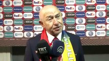 Moldova - Türkiye maçının ardından - Türkiye Futbol Federasyonu Başkanı Özdemir - KİŞİNEV