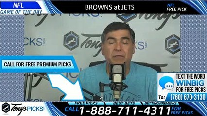 Browns Jets NFL Pick 9/15/2019