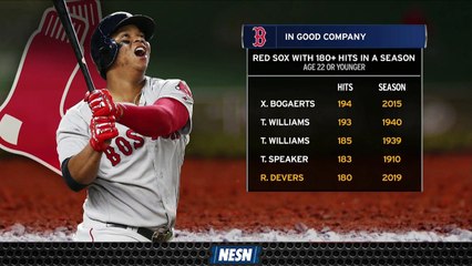 Rafael Devers Joined Exclusive Red Sox Company With 180th Hit Of Season