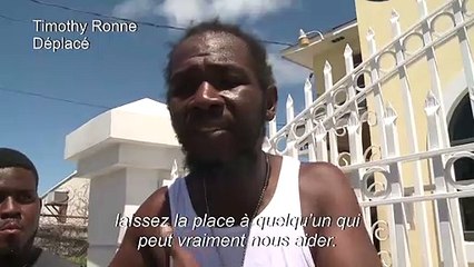 Bahamas: des survivants de l'ouragan mécontents du gouvernement
