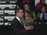 Obama Thrills Minneapolis Basketball Arena Crowd
