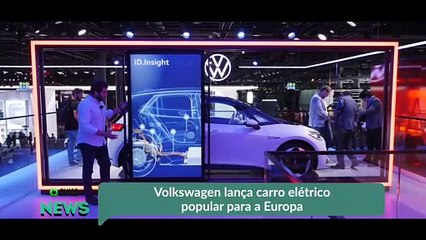 Volkswagen lança carro elétrico popular para a Europa