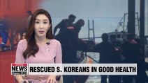 4 S. Korean crew members rescued from 'Golden Ray' are healthy and discharged from hospital