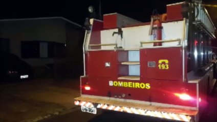 Princípio de incêndio assusta moradores e mobiliza Corpo de Bombeiros