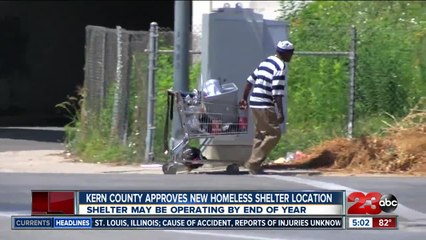 Kern County approves new homeless shelter location
