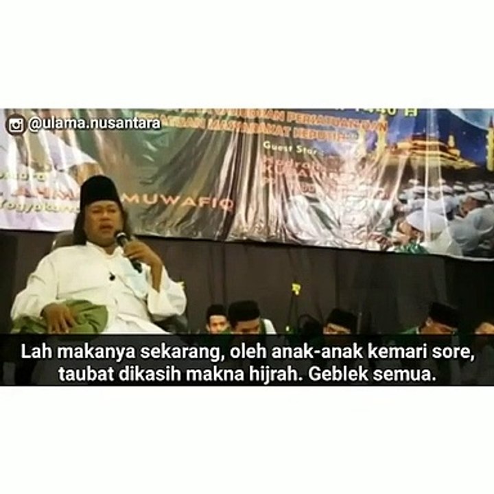 Orang Sekarang Salah Memaknai Istilah Hijrah | Gus Muwafiq